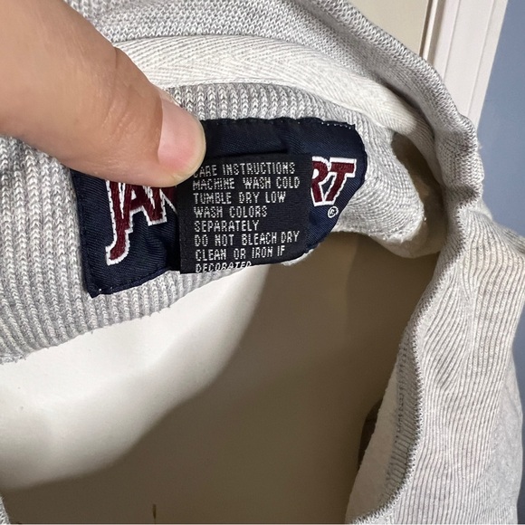 Vintage University Of Michigan Jansport Pullover Crewneck Sweatshirt Size XL - Picture 4 of 5